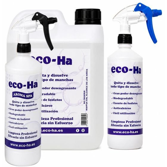 Bidón de 5 litros de eco-Ha Neutro concentrado con vaporizador de regalo